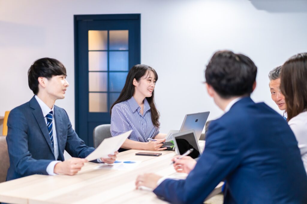 ビジネス会議